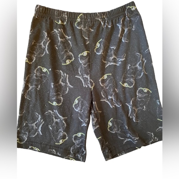 Dinosaur “Like a Boss” Boys Size 4/5 Short Sleeve Shorts PJ Set - Picture 2 of 5